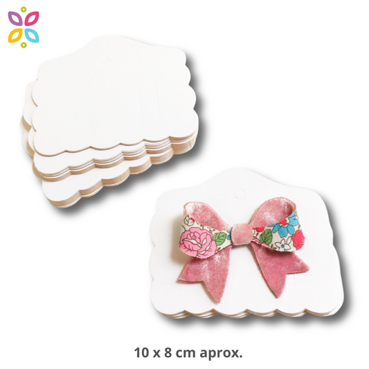 Cartón para moños y banditas