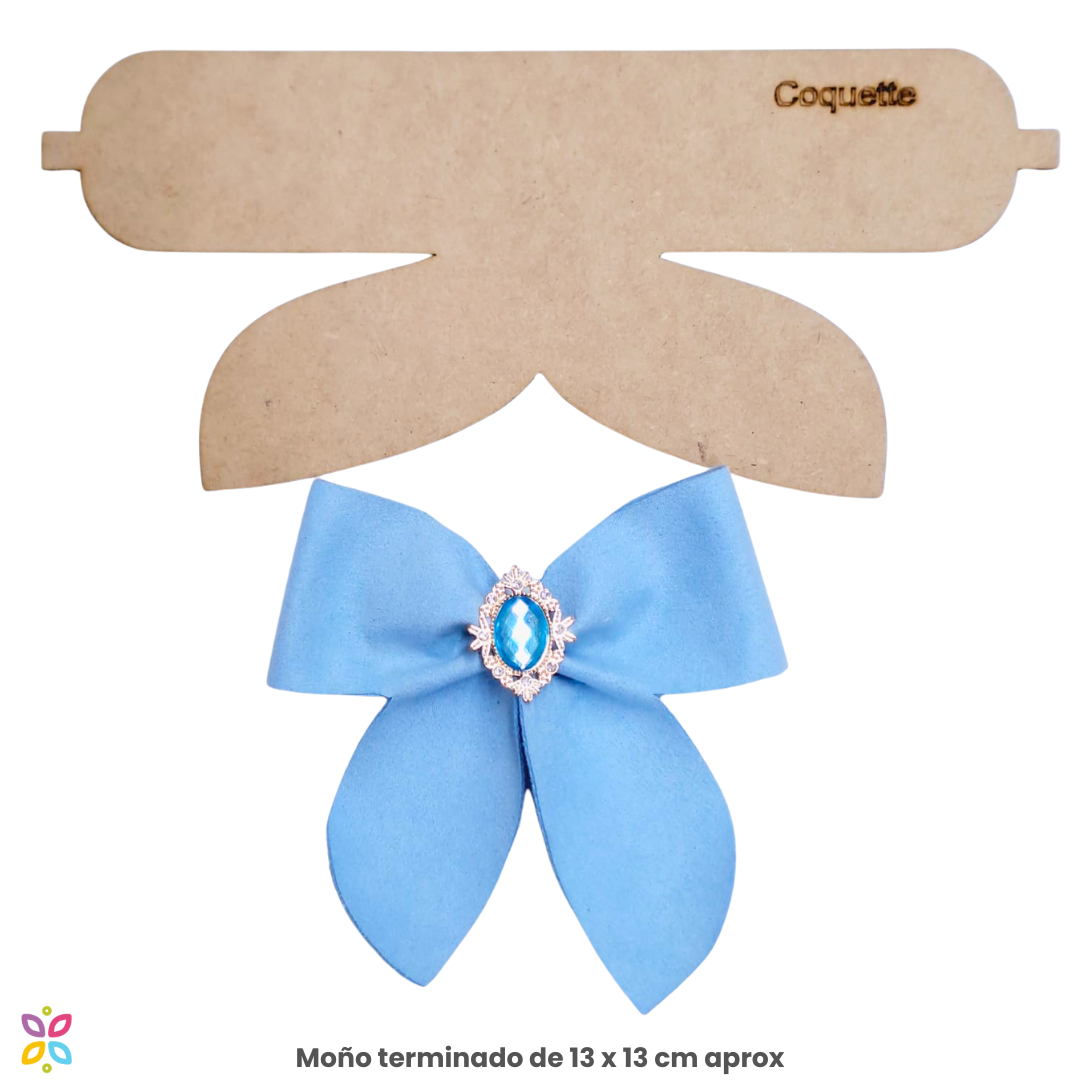 Moldes MDF para moños – Mabel Creaciones
