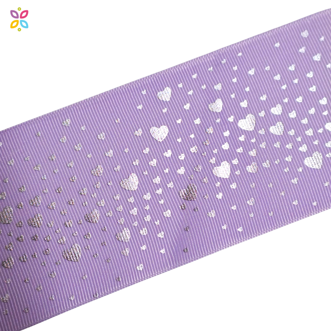 Holograma Corazones 7.5 cm