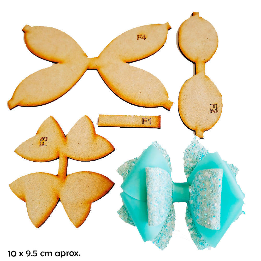 Moldes MDF para moños – Mabel Creaciones