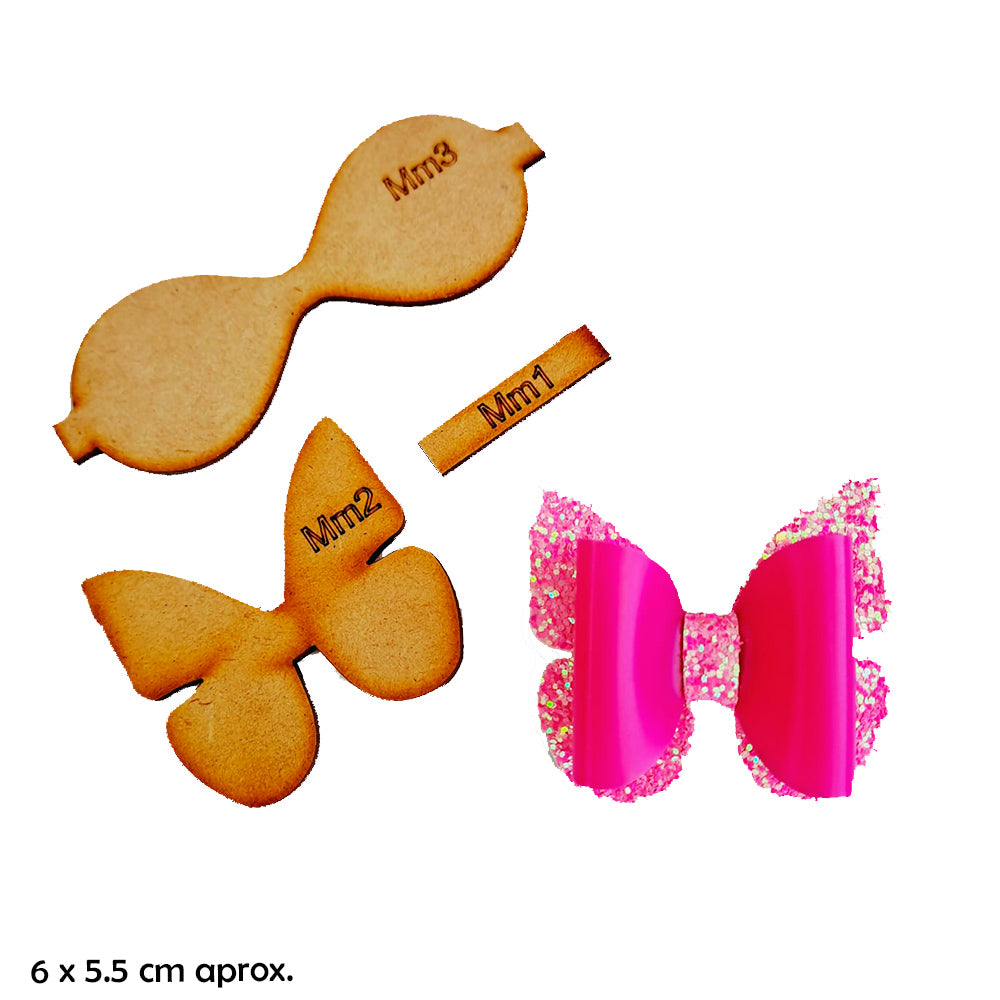 Moldes MDF para moños – Mabel Creaciones