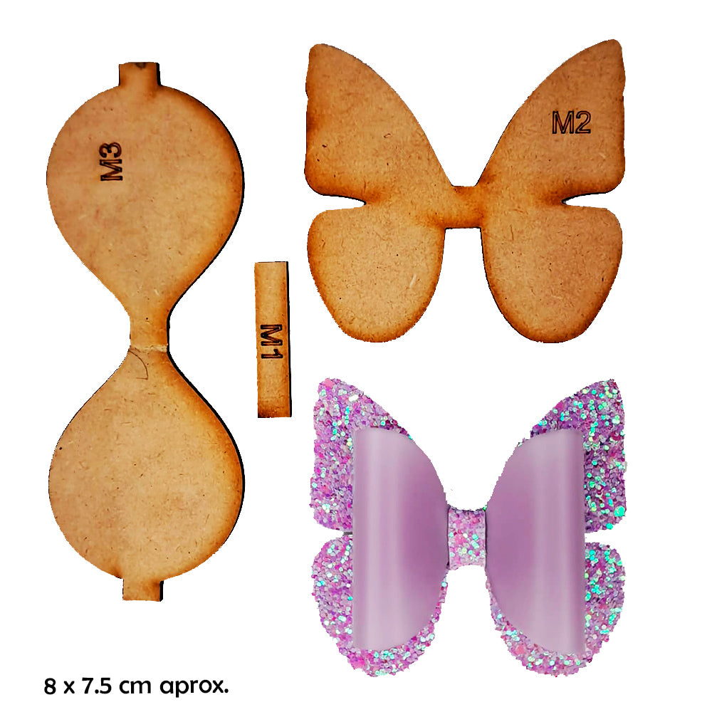 Moldes MDF para moños – Mabel Creaciones