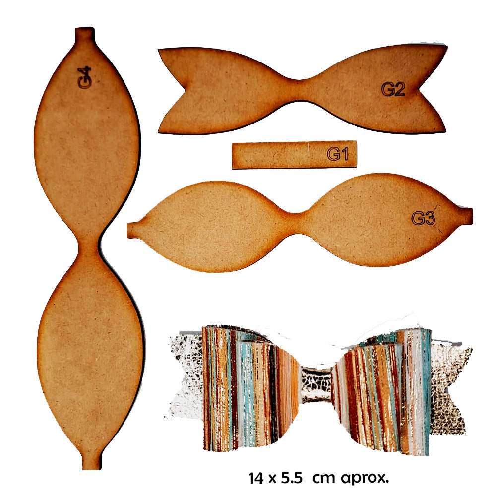 Moldes MDF para moños – Mabel Creaciones